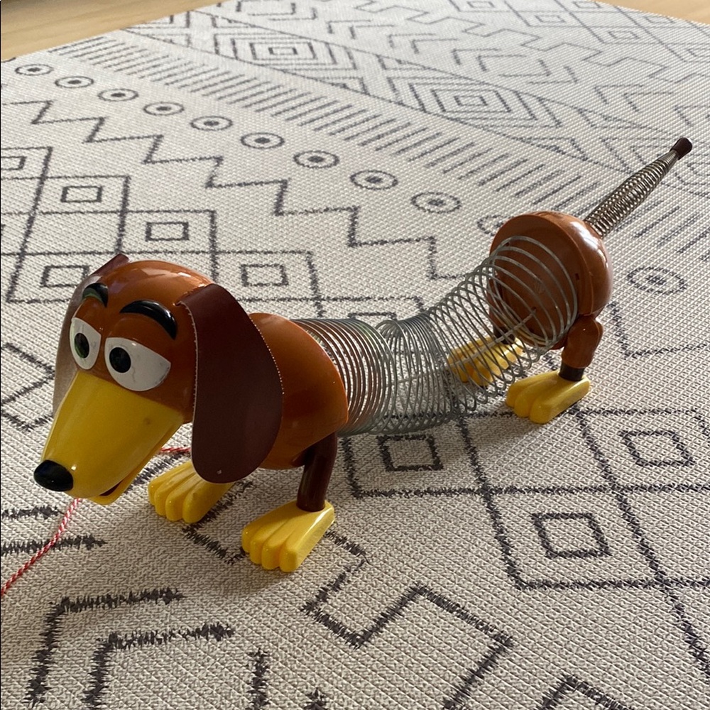 Toy story slinky fog pull toy
